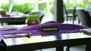 restaurant booking